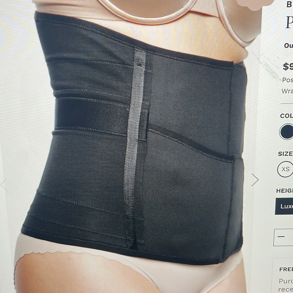 Belly Bandit Postpartum Luxe Belly Wrap + Belly Extender Wrap